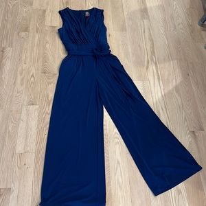 Vince Camuto Navy Pants Jumpsuit